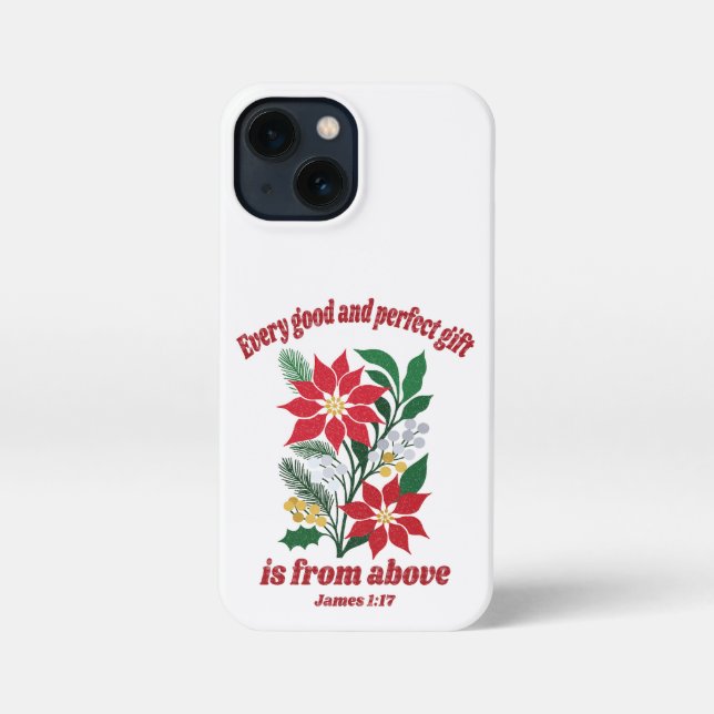 Funda Para iPhone Every Good and Perfect Gift – James 1:17 Christmas (Reverso )