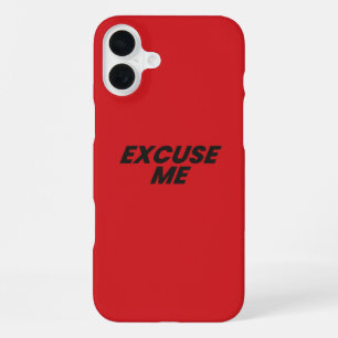 FUNDA PARA iPhone 16 PLUS EXCUSA EL CASO DEL TELÉFONO