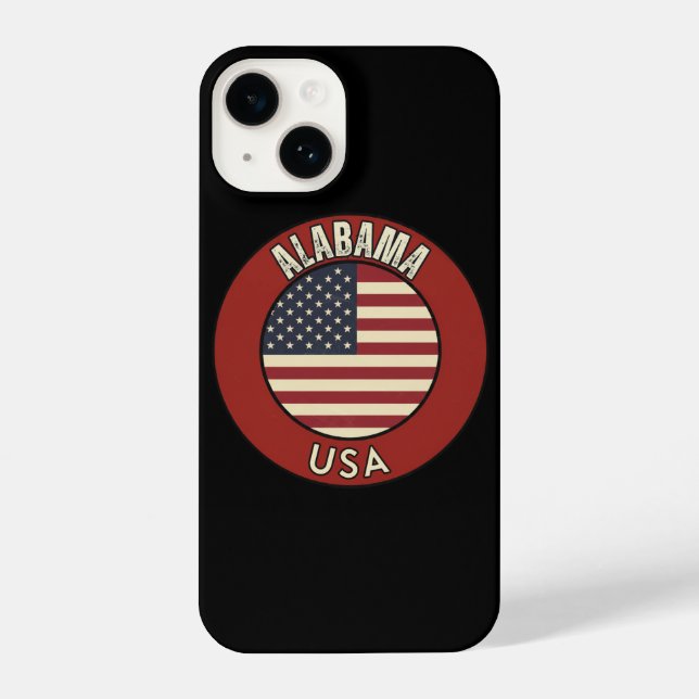 Funda Para iPhone Explore Alabama - State Adventure  (Reverso )