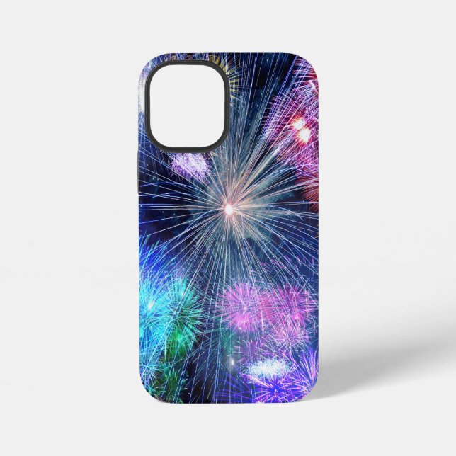 Funda Para iPhone Explosión de fuegos artificiales (Reverso )