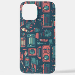 Funda Para iPhone 12 Pro Max Explosión del pasado: tecnología de los 80