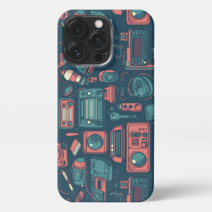 Funda Para iPhone 13 Pro Explosión del pasado: tecnología de los 80