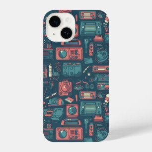 Funda Para iPhone 14 Explosión del pasado: tecnología de los 80