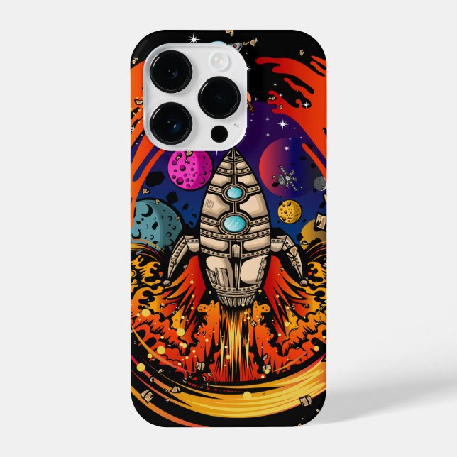 Funda Para iPhone Explosión en el espacio (Reverso )