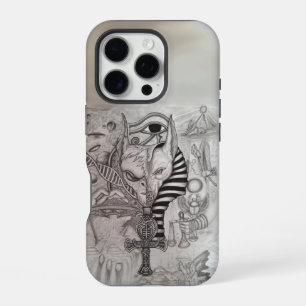 Funda Para iPhone 16 Pro Extranjeros antiguos, Anubis