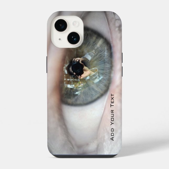Funda Para iPhone Eye-Macro de Shirley Taylor (Reverso )