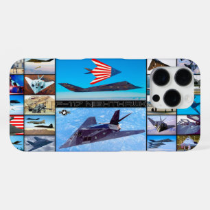 FUNDA PARA iPhone 16 PRO MAX F-117 "MONTAJE" NIGHTHAWK