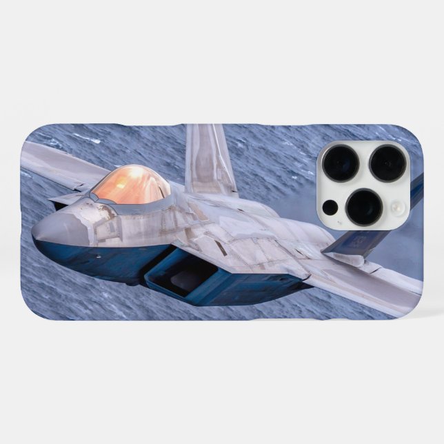FUNDA PARA iPhone F-22A RAPTOR (Reverso Horizontal)