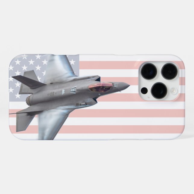 FUNDA PARA iPhone F-35A LIGHTNING II (Reverso Horizontal)