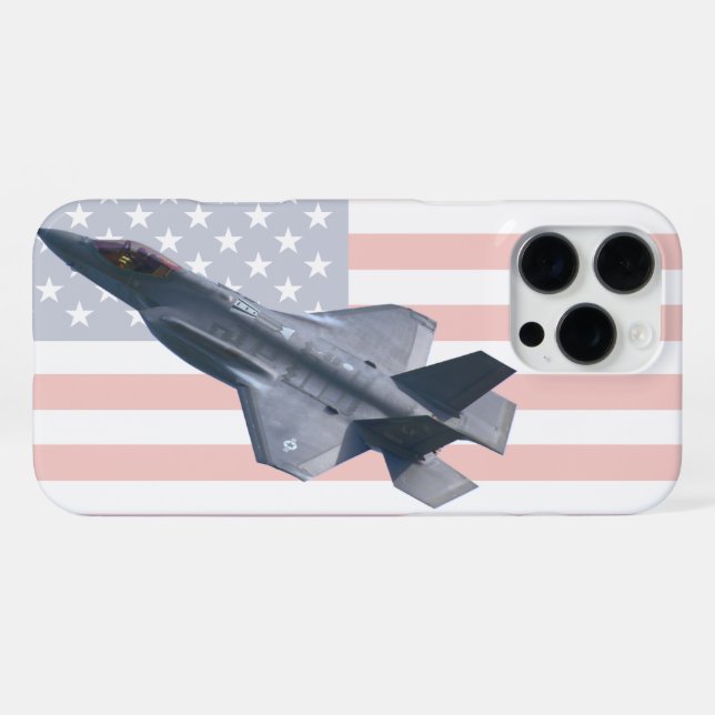 FUNDA PARA iPhone F-35A LIGHTNING II (Reverso Horizontal)
