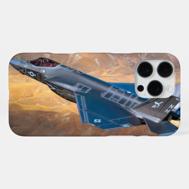 FUNDA PARA iPhone F-35C LIGHTNING II (Reverso Horizontal)