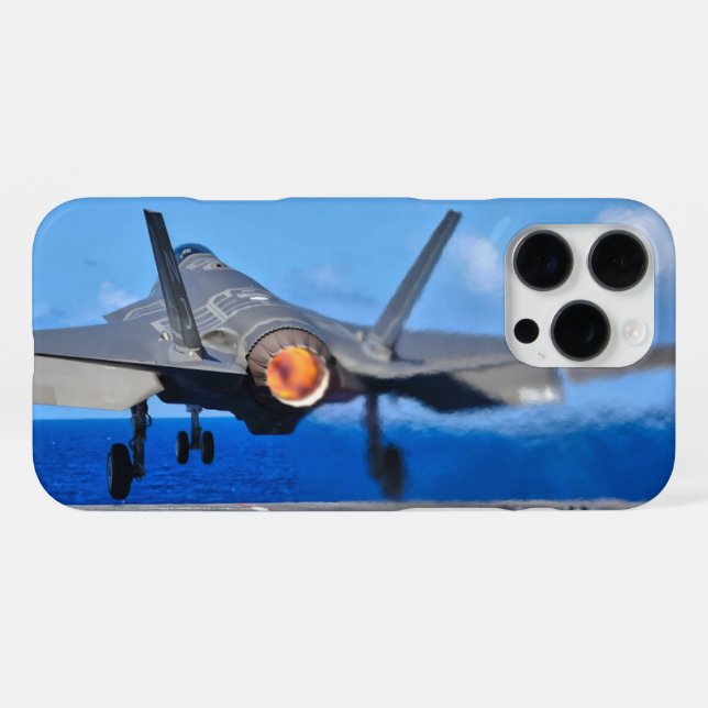 FUNDA PARA iPhone F-35C LIGHTNING II (Reverso Horizontal)