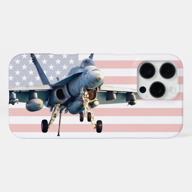 FUNDA PARA iPhone F/A-18C HORNET (Reverso Horizontal)