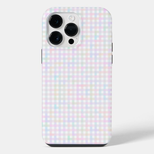 Funda Para iPhone F & L Multicolor Gingham (Reverso )