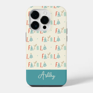 Funda Para iPhone 14 Pro Fa La La Funny Navidad Árbol Vacacional Bebé