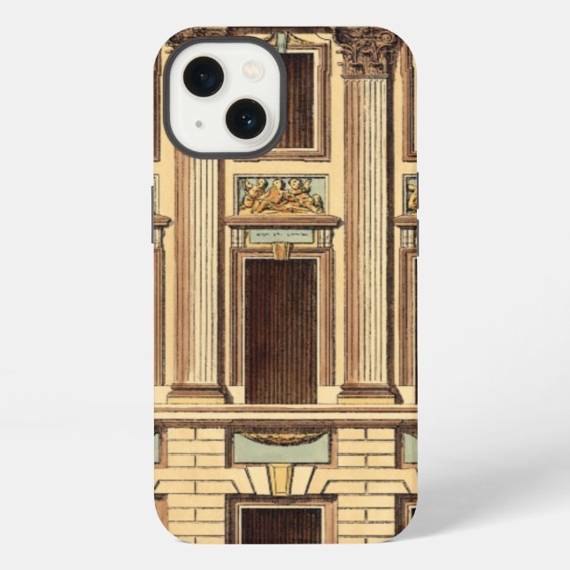 Funda Para iPhone Fachada Arquitectónica de Jean Deneufforge (Reverso )