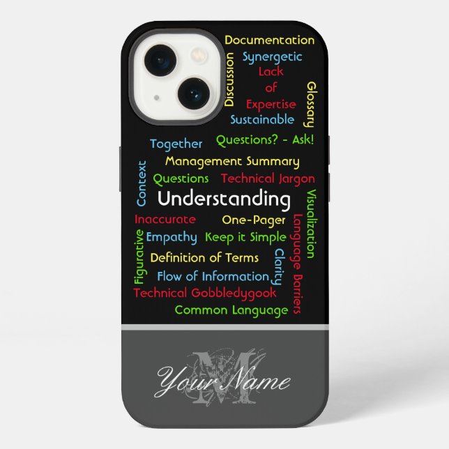 Funda Para iPhone Fácil comprensión para los directores de proyectos (Reverso )