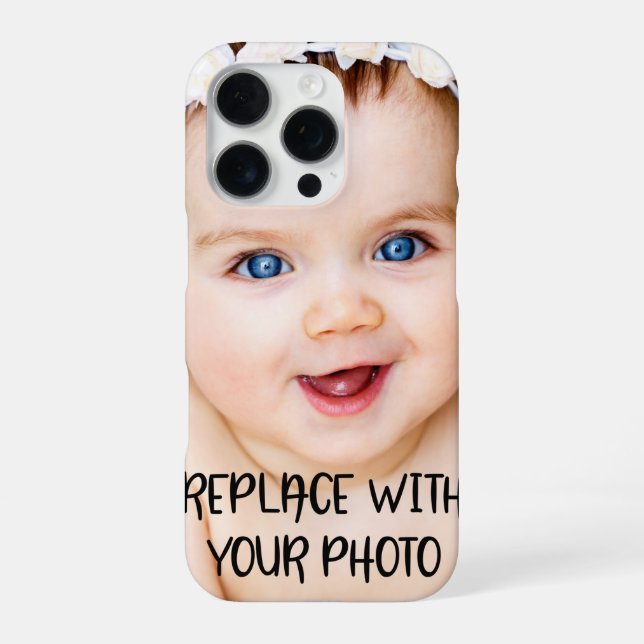Funda Para iPhone Fácil crear su propio personal personalizado (Reverso)
