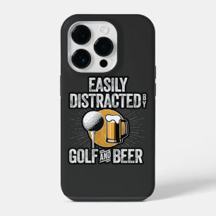 Funda Para iPhone 14 Pro Fácilmente Distraído por la Fundada de Golf y Cerv