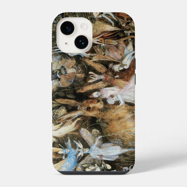 Funda Para iPhone Fairy Twilight de John Anster Fitzgerald (Reverso )