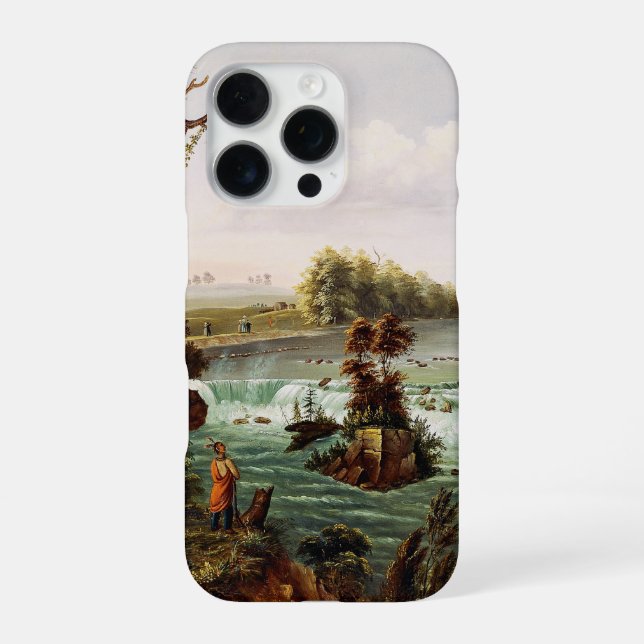 Funda Para iPhone Falls of Saint Anthony by Henry Lewis (Reverso)