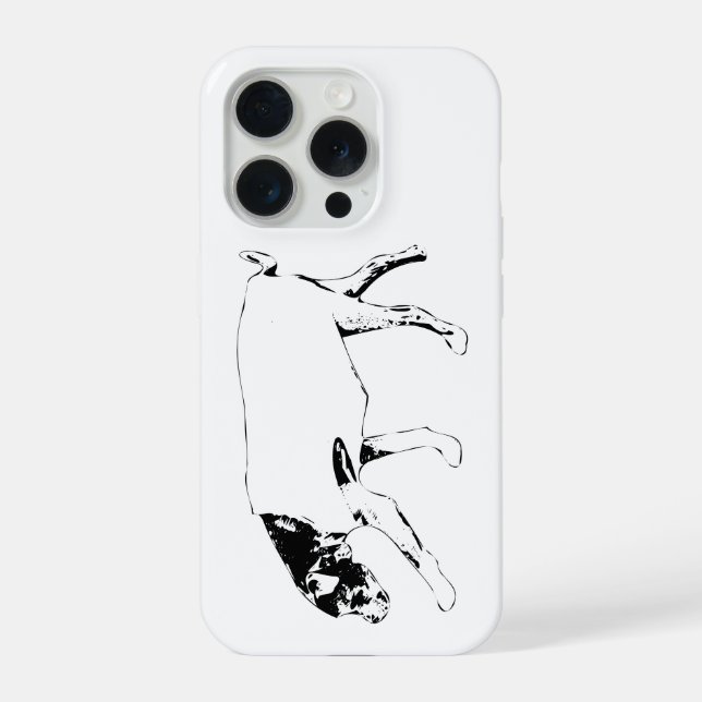 Funda Para iPhone Familiaridad tranquila (Reverso )
