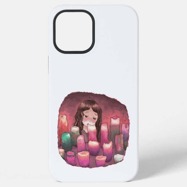 Funda Para iPhone familiarizarse con la obra (Reverso )