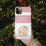 Funda Para iPhone 11Pro Max Fancy Cute Baby Photo | Rosa y blanco | Cita<br><div class="desc">Presentamos nuestra "Colección de momentos alegres", donde la felicidad se encuentra con la creatividad! Celebra la alegría y la maravilla de la vida con nuestros impresionantes productos Pink Background Baby Photo Quote. Ya sea que esté de compras o buscando el regalo perfecto, nuestra colección promete alegrar su día y calentar...</div>