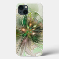 Fantasía abstracta moderna y colorida Flor fractal