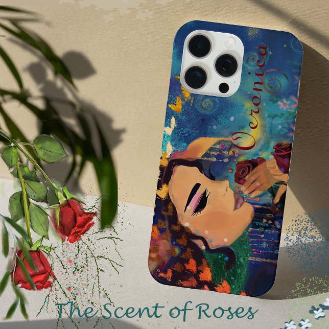 Funda Para iPhone Fantasía Arte inspirado en la cosecha caprichosa A (The Scent of Roses iPhone Case)