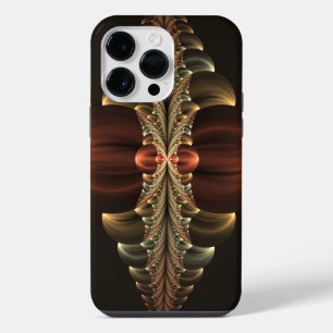 Funda Para iPhone 14 Pro Max Fantasía Construcción Brillante Resumen Arte Fract