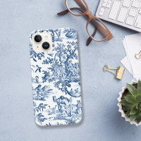 Fantasía Criaturas Míticas Vintage Toile-Blue
