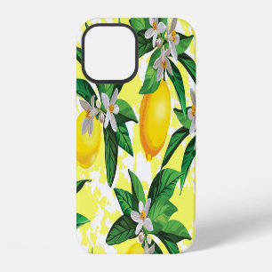 Funda Para iPhone 12 Fantasía de limón: Patrón floral creativo