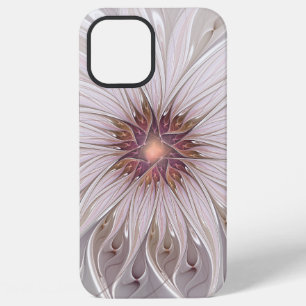 Funda Para iPhone 12 Pro Max Fantasía floral, flor abstracta moderna pastel