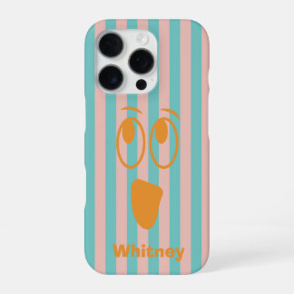 Funda Para iPhone 16 Pro Fantasma de rayas trendy