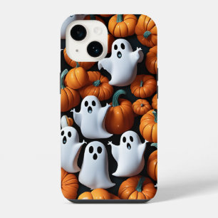 Funda Para iPhone 14 Fantasma y calabaza
