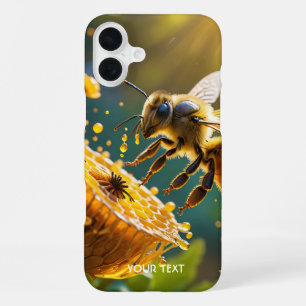 Funda Para iPhone 16 Plus Fantasy Cute Abe Flowers Sun