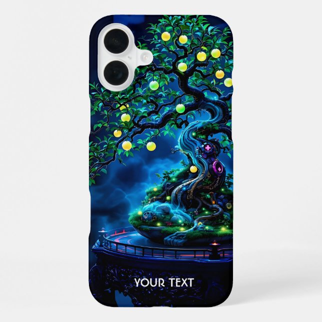 Funda Para iPhone Fantasy Cute Bonsai Tree Lights (Reverso )