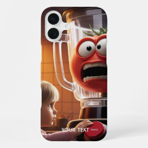 Funda Para iPhone 16 Plus Fantasy Cute Chica Tomato Blender