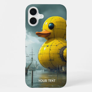 Funda Para iPhone 16 Plus Fantasy Cute Duck War Ship