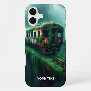 Funda Para iPhone 16 Plus Fantasy Cute el Viejo Tren Pasado