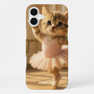 Funda Para iPhone 16 Plus Fantasy Cute Kitten Pequeña Ballerina