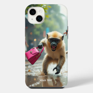 Funda Para iPhone 14 Plus Fantasy Cute Monkey Chica Bag