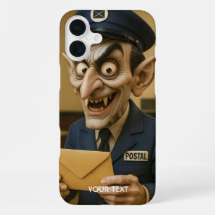 Funda Para iPhone 16 Plus Fantasy Cute Strange Postal Worker