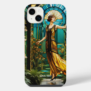Funda Para iPhone 14 Plus Fantasy Cute Vivid Sned Glass