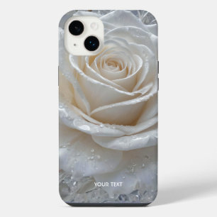 Funda Para iPhone 14 Plus Fantasy Cute White Rose Drots