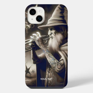 Funda Para iPhone 14 Plus Fantasy Cute Wizard Trumpet Forest