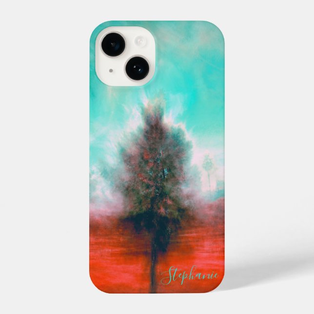Funda Para iPhone Fantasy Dreamy Tree (Reverso )