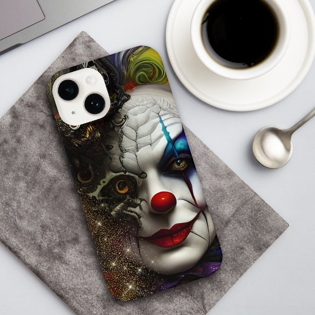 Funda Para iPhone Fantasy Steampunk Evil Clown (Subido por el creador)