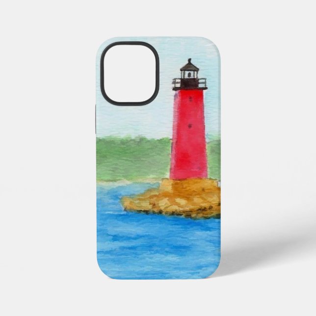 Funda Para iPhone Faro acuático (Reverso )